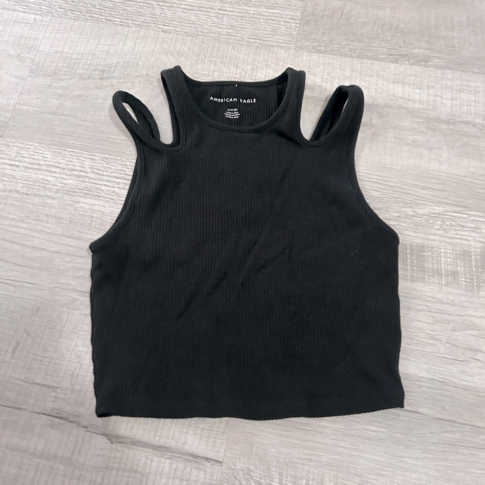 American Eagle Cutout Crop Top 🖤